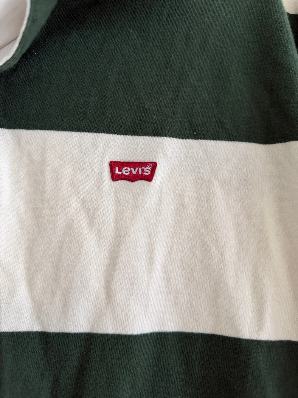 Levi’s stripped collared longsleeve